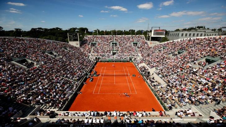 French Open tennis at Roland Garros in Paris